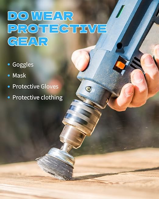 30 Pack Carbon Steel Wire Wheel Brush, Rocaris Cup Brush, Wheel Brush, Pen Brush Set with 1/4-Inch Hex Shank for Rust Removal, Corrosion and Scrub Surfaces