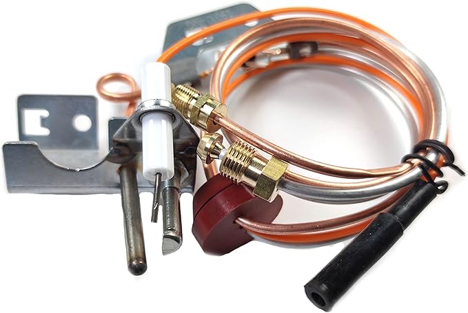 9003488 Water Heater Pilot Assembly NAT Gas Burner Assembly Replace 100109295 9003542005 18324190 9003530 9003542 Compatible with A.O Smith Kenmore State GS GSX Natural Gas Water Heater