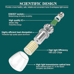 A19 LED Light bulbs, 3670 Lumens E26 LED Bulb, 250W Equivalent LED Light Bulb, 6000K Cool Daylight White Light Bulb Non-Dimmable, 22-Year Lifetime, 27W Energy Saving Light Bulb for Home Office Garage