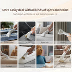 COCEAN Multi-Purpose Portable Carpet and Upholstery Cleaner, Carpet Cleaner Machine Powerful Suction Spot Cleaning, Deep Stain Cleaning for Carpet, Car Seats, Pets, Couches, with BrushHead (White)