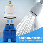 RP19804 Delta Shower Cartridge Replacement for Delta 1300/1400 Series Single Handle Bathtub Shower Faucet Replacement Parts Delta Monitor Shower Tub Cartridge with RP22734 Bonnet Nut (1993-2007)