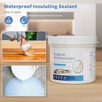 Invisible Waterproof Agent Transparent Repairing Leak Waterproof Adhesive for Roofs, Walls, Bathroom, Shower, Window Sills, Indoor & Outdoor Water Proof Coating 35 Oz