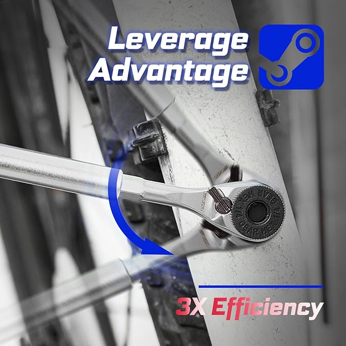 19 Pieces Ratcheting Screwdriver Set, Mini Rachet Wrench, Rachet Screwdriver Handle and Nut Driver with 12 Pcs Impact Screwdriver Bits, Portable Hand Tools Set for Repair, DIY