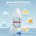 Floor Cleaning Solution Sweet Orange Scent Compatible with Roborock Cleaning Solution, Residue & Streak Free, Compatible Robot Vacuums with Mopping and Wet Dry Vacuum, 33.86 FL OZ (2 bottles)