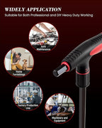 Lichamp 8 Pieces SAE T Handle Allen Wrench Set, 5/64-3/8 Inch, Ball Head, Standard Long Tee Handle Allen Hex Key Set, Heavy Duty Excellent