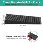 Furniture Leveler 12pcs Kit Size Variety | Multi-Purpose Rubber Shim for Leveling Feet Stable | Anti-Wobble Pad for Uneven Table, Dresser Leg, Toliet and More Furniture | Prevent from Wobbling