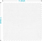 Orighty Cleaning Cloths, Shop Towels 50 Pack, Shop Rags Reusable, Microfiber Cleaning Rags Bulk for Cars, Multi-Purpose Lint Free Towels for Automotive, Mechanic, Kitchen, 11.5’’ x 11.5’’, White