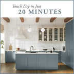 AMY HOWARD AT HOME Chalk-Based One Step Paint for Furniture, Cabinetry, Decor, Finish, and More | No Stripping, Sanding, or Priming | Medium Base | 16 Ounce | Geyer Gray