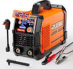 225 Amp Stick Welder with Large LCD Display, Digital IGBT Inverter, 110V/220V Portable Stick Welding Machine. Features include Dual Voltage, Hot Start, Arc Force, Anti-Stick, and VRD Protection