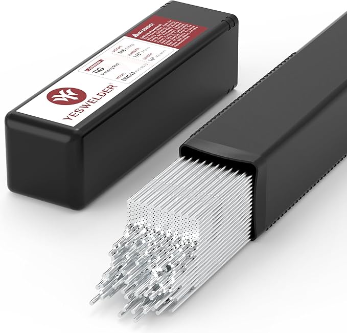 YESWELDER Aluminum TIG Welding Rod ER4043 1/8"x16" 5LB