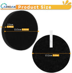 2252 Vacuum Filters for Bissell CleanView Vacuum Cleaner 3197A 3198A 2256 3534 3536 2258 2253 1979 2190, Compare to Part #1608225 & 1601972