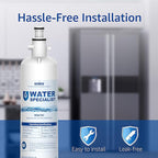 Waterspecialist Replacement for GE® RPWFE®, RPWF (Built-in CHIP) Refrigerator Water Filter, Compatible with GYS22GMNES, GYE22HSKSS, PYE22PELDS, GFE26GMKES, GFE28GYNFS, PFE28KYNFS, 2 Filters