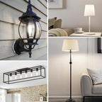 Jensense Edison LED Light Bulbs E26 Bulb 60 watt Equivalent Dimmable Light Bulbs 4000K Natural White Vintage 7W Edison Bulbs 110V 120V 800 Lumen CRI90, 8 Pack