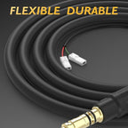 TOOLIOM MIG Welding Gun Torch Stinger Replacement for Lincoln Magnum 100L K530-5, MIG Gun 100A 10FT Cable