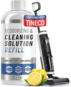 Floor Cleaning Solution compatible with Tineco iFLOOR, FLOOR ONE S3, S5, S6, and S7 (Except Steam Models) – Residue & Streak Free Floor Cleaner, Safe for Pets - Vacuum Mops Cleaning Solution Refill