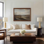 BOBOMOMO 27.25" Modern Table Lamp Set of 2, Beige Resin Lamp with Natural Stone Look, Travertine Lamps for Living Room with Linen Shades, Bedside Lamp for Bedroom, Living Room, Nightstand, Entryway