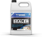Concrete Sealer for Driveways, Patios, & Sidewalks - Deep Penetrating Water Repellent Protection - Silane Siloxane Sealer - 1 Gallon