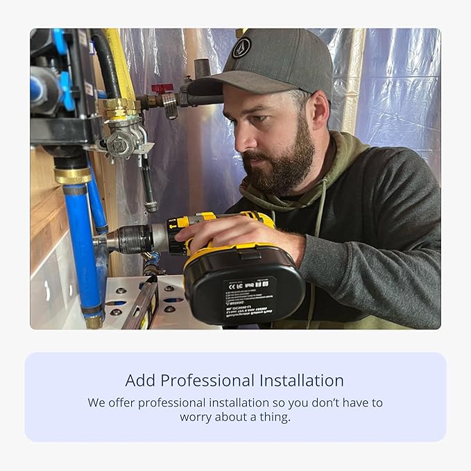 NuvoH2O Replacement Cartridge for Home System, Citrus Filtered, Salt-Free Water Filter System + Water Softener – Healthy & Pure Water – Removes Hard Water Build Up