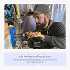 NuvoH2O Replacement Cartridge for Home System, Citrus Filtered, Salt-Free Water Filter System + Water Softener – Healthy & Pure Water – Removes Hard Water Build Up