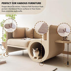 Yelanon Felt Furniture Pads for Hardwood Floors -24 Pcs 2.5" Premium Felt Pads for Chair Legs, Floor Protectors for Furniture, Beige