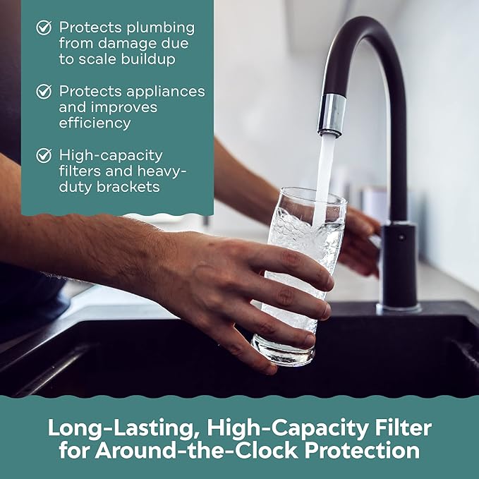 Applied Membranes Inc. Water Descaler for Tankless Water Heater and Whole-House Scale Protection