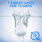 USKICH Toilet Bowl Cleaner 40 PACK, Household Automatic Toilet Bowl Cleaners with Bleach, Bathroom Toilet Tank Cleaners Tablets with Sustained-Release Technology for Deodorizing & Descaling