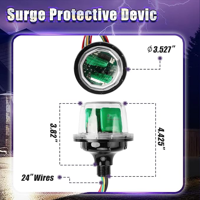 600 Surge Protection Device is Designed for Indoor and Outdoor Applications and Suitable Can Protect Wires,Transformers