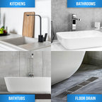 Foam Drain Cleaner - Foam Sink Cleaner In a Can - Drain Hair Clog Remover For Bathroom Sink - Cleaning Accessories - Bathroom Cleaning Supplies