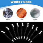 30Pcs Nylon Cleaning Brush, Double-Ended Brushes for Cleaning, Sturdy Durable Nylon Clean Rod, Universal Clean Brush for Small Spaces, Tubes, Jewelry, Shoes Washing
