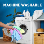 Microfiber Towels Bulk-400 Pack, Cleaning Cloths, Microfiber Towels for Cars, Cleaning Rags 5 Colors Assorted (12x12 inches)