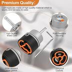 RP50587 Faucet Cartridge Replacement for Delta Single Handle Kitchen and Lavatory Valve Faucets, Faucet Cartridge Features Universal Faucet Diamond Seal Technology - Faucet Repair Kit with Wrench