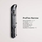 Steadyrack Bike Rack for Road Bikes - The Original Wall Mounted Vertical Bike Storage - Fits Narrow Tires - Space Saving Pivot Design - Heavy-Duty Steel Rack for Indoor Garage, Apartment or Home Use