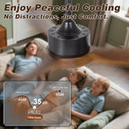 52inch Brown Wood Ceiling Fan with Light and Remote, Silent DC Motor,6 Speed Levels, Dimmable Lights, 3 Blade Modern Ceiling Fans for Living Room Bedroom Farmhouse Patio,Indoor Outdoor Ceiling Fans