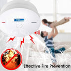 4 Pack 10 Year Battery Operated Smoke Detector and Carbon Monoxide Detectors, Travel Portable Photoelectric Fire Co Alarm for Home, Kitchen