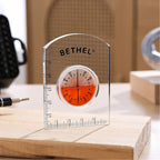 BETHEL Circular Bubble Level Bullseye Degree Marked Surface Round Spirit Levels Measuring Tool