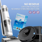 YGY Floor Cleaning Tablets,Compitable with Tineco Cleaning Solution|Clean Machine and Floor 2 in1-Getting Rid of Machine Odors|Cleaning Tablets are Easy and Safe to Use，72 pack