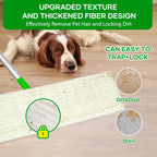 30 Pack Dry Sweeping Cloths for Swiffer Sweeper XL Replacement - Dust-Absorbing Disposable Pads, Non-Washable & Unscented, Compatible with Swiffer XL (Static-Lift, Lint-Free)