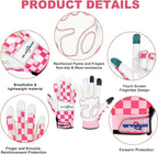 Leather-Gardening-Gloves for Women,Thorn-Proof Work-Gloves for Weeding,Digging,Planting,Pruning Yard garden Gloves