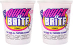 Quick 'n Brite All Purpose Cleaning Paste – Miracle Cleaner for Tough Stains | Eco-Friendly, Non-Toxic, Pet-Safe | Multi-Surface Stain Remover | Made in USA, 32oz (Pack of 2)