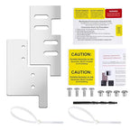 Generator Interlock Kit for Eaton Cutler Hammer 150-200 Amp Panels, 2 1/4" Inch Breaker Spacing, Safe & Easy Home Generator Connection (CH-5)