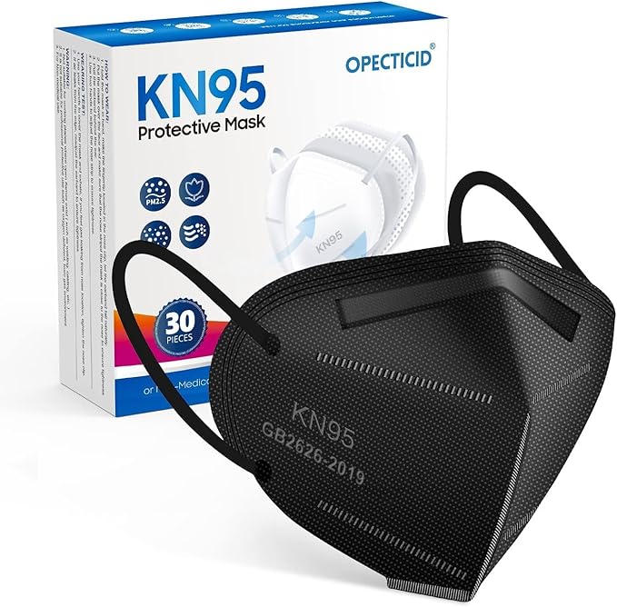 KN95 Face Mask,KN95 Mask,Cup Masks Breathable 5-Layer Filter Efficiency≥95% Disposable Certified Face Mask