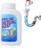 Pipeline Dredging Agent,Drain Clog Remover Agent,Powerful Pipe Dredging Agent,Kitchen Unblocker,Powerful Sink and Drain Cleaner Powder,Fast Foaming for Kitchen Toilet Pipeline Quick Cleaning Tool