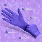 PElPU Nitrile Gloves, Disposable cleaning, Powder Free, Latex Free, Non-Sterile Protective Gloves