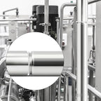 TAISHER 2PCS 304 Stainless Steel Pipe Fittings, 1/4" NPT Male Threaded, 4" Length Weld Nipple Cast Pipe