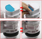 T Tulead 9.84 Inch Height Dual Flush Valve Toilet Flush Valve Toilet Tank Parts for Two-Piece Toilet