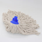 Cotton String Screw on Type Mop Replacement Head Refill Compatible with All Standard US Threading Pole - 3 PCS