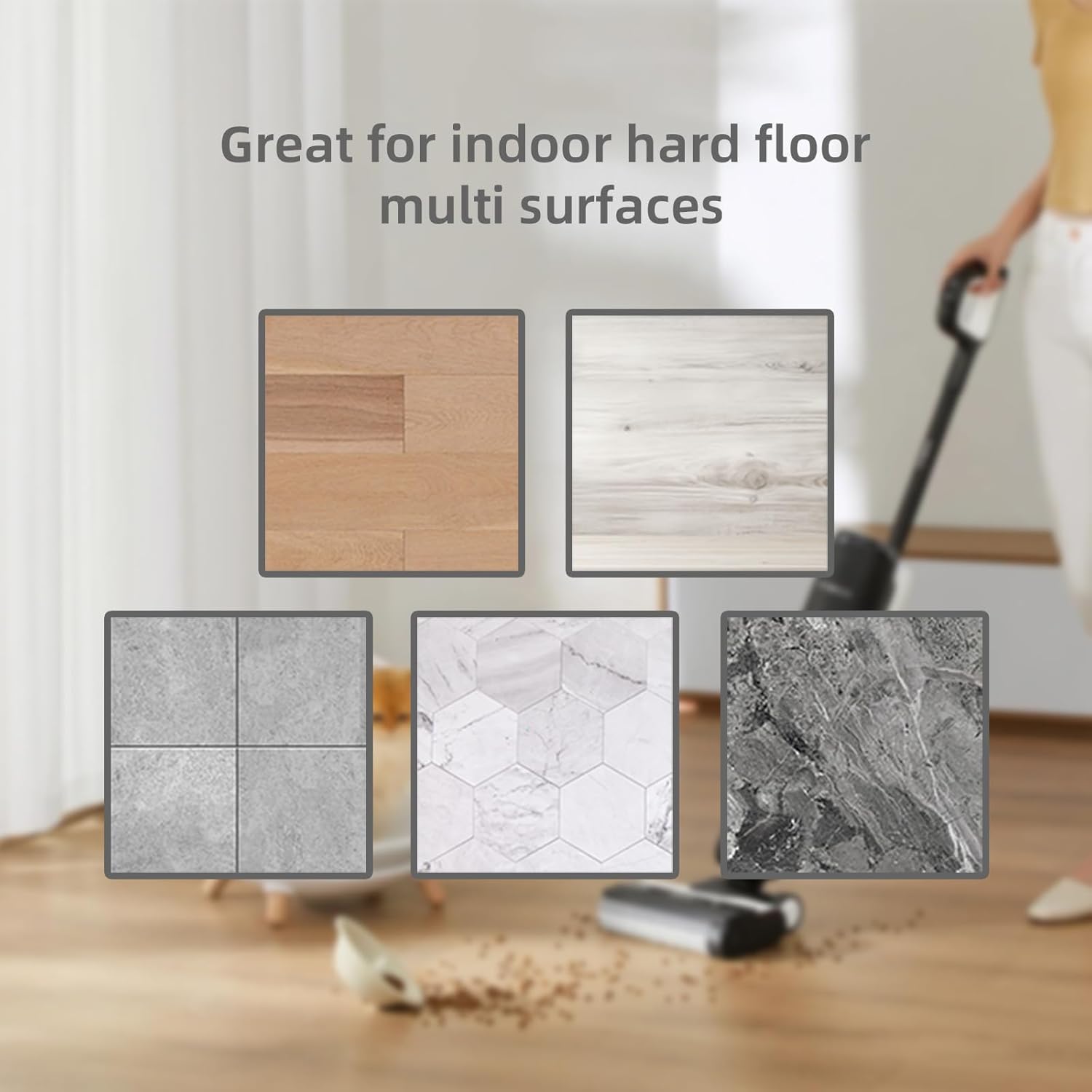 Deep Cleaning & Deodorizing solution, 85FL OZ/2.5L, Designed for Tineco, Compatible with Floor One Series & iFloor Series(EXCEPT S5 Steam/S7 $team/iFLOOR 5 Steam),Blended Flowery