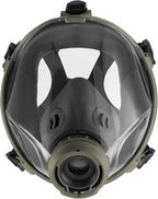 MIRA Safety CM-I01 Full-Face Industrial-Grade Gas Mask with 40mm NATO Filter Compatibility and Advanced Valve Design