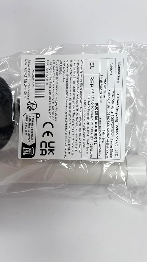 2-Inch Toilet Flush Valve Replacement 2-piece Toilet Tank Parts with Gasket and Bolts Fit for Kohler/American Standard, Easy to Install