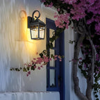 Front Porch Lights Outdoor Wall Lights Exterior Wall Sconce, Matte Black Exterior Light Fixtures with Waterproof Farmhouse Outdoor Lighting Fixtures for House Garage Porch Patio